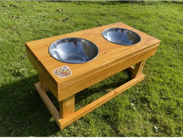 wooden mixing table for toddlers