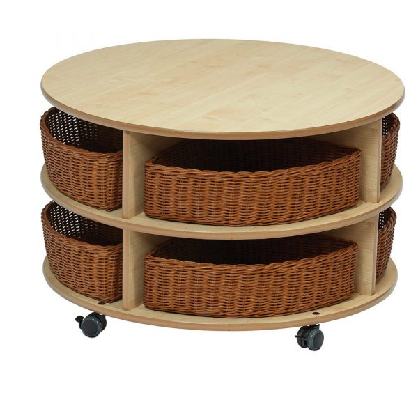 PT691-Millhouse-Early-Years-Furniture-Double-Tier-Mobile-Circular-Storage-Unit-With-Baskets_Main_RGB-scaled-1.jpg