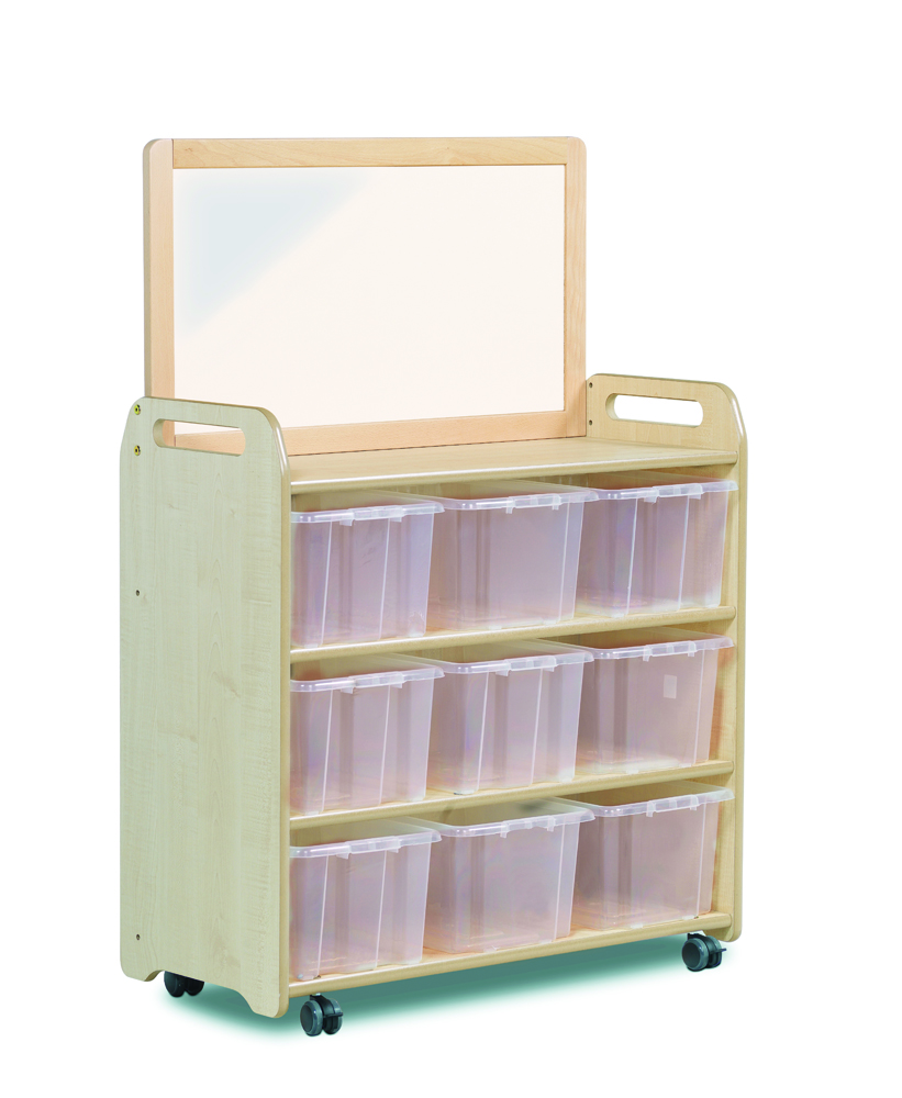 PT537-Millhouse-Early-Years-Furniture-Mobile-Shelf-Unit-With-Top-Mirror-Add-on-and-9-Clear-Tubs_Main.jpg