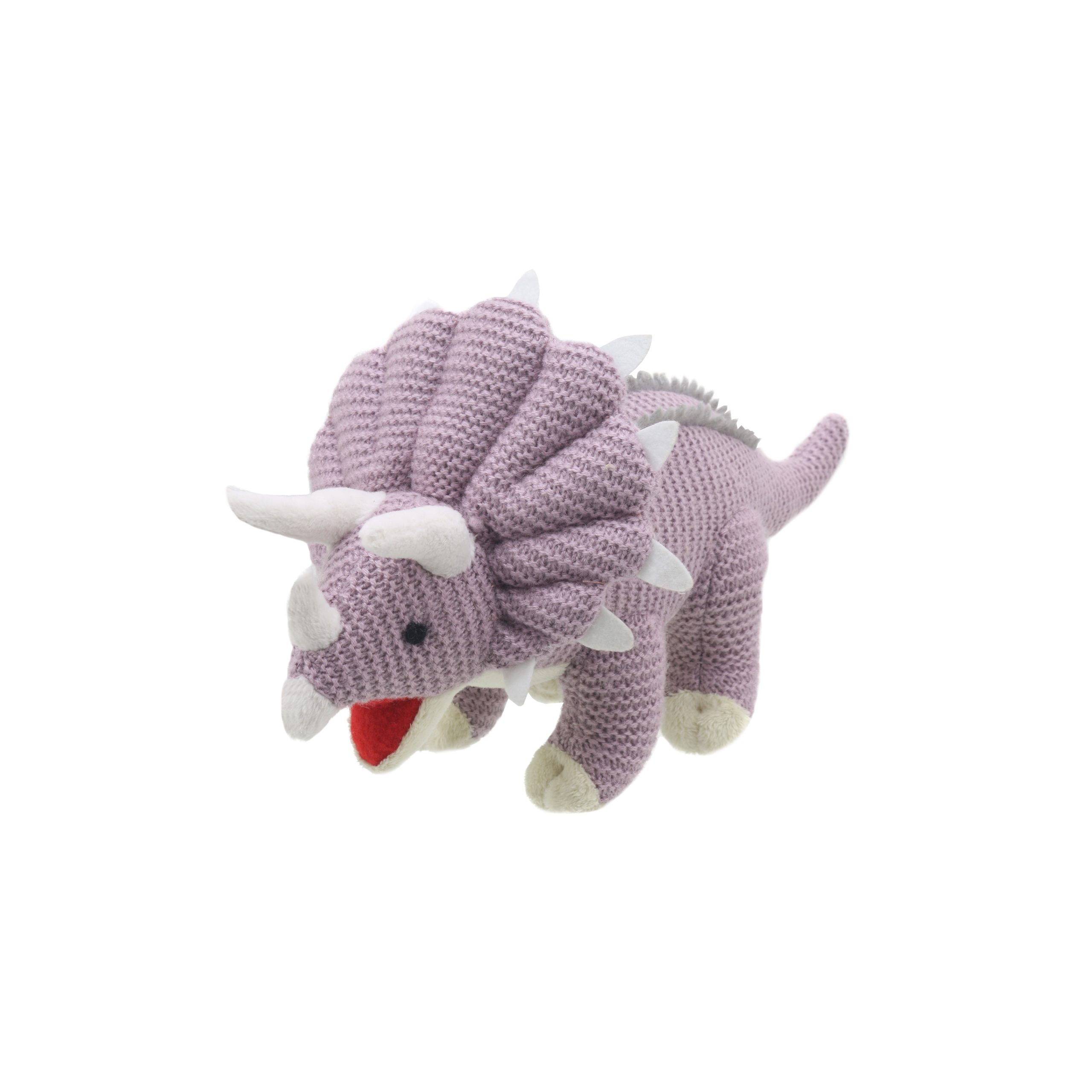 Triceratops – Lilac – Small – Wilberry Knitted – WB004309-1 copy